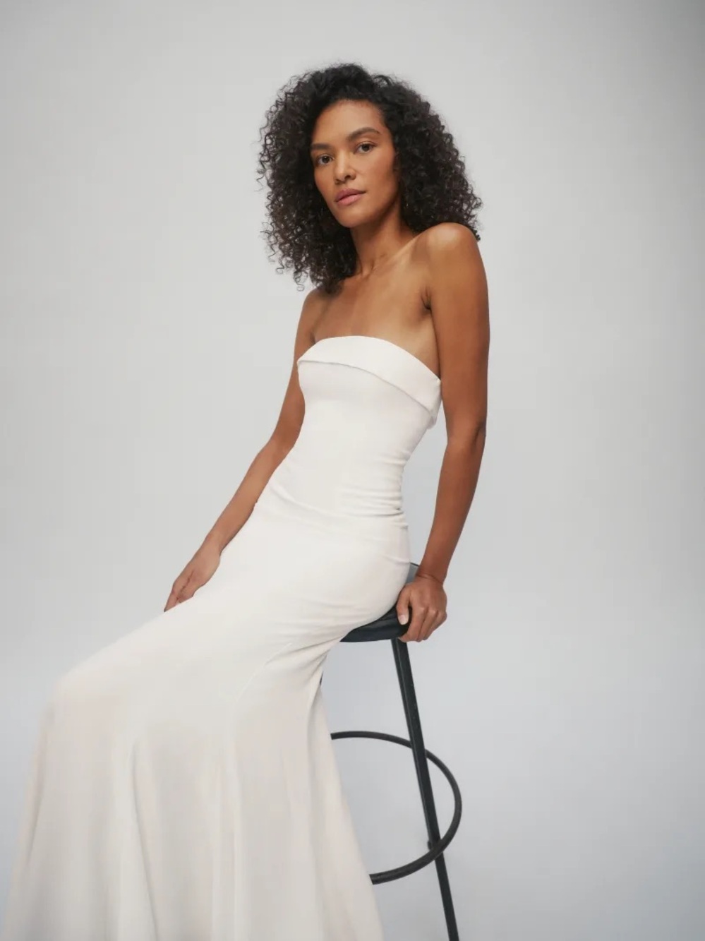 NWT Reformation Maxi Dress White Strapless Lorrane Gown
Bridal Wedding size 8